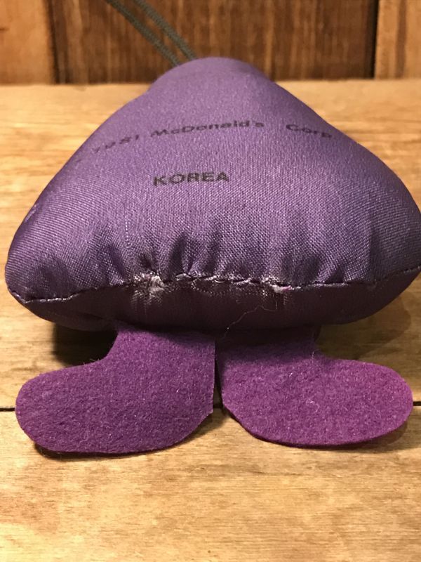 McDonald's Grimace Ornament Doll マクドナルド ビンテージ グリマス