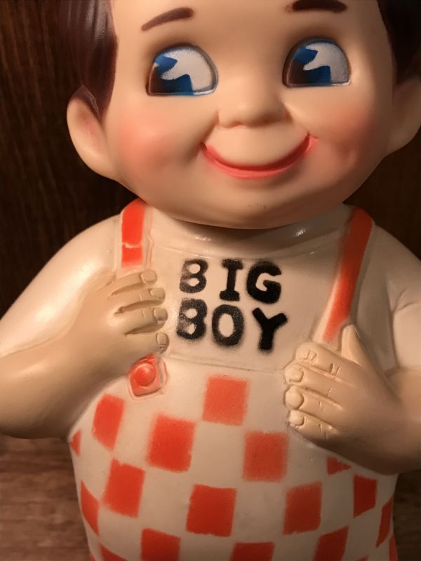 Vintage Big Boy ビンテージ ビッグボーイ ソフビ製 貯金箱 企業物