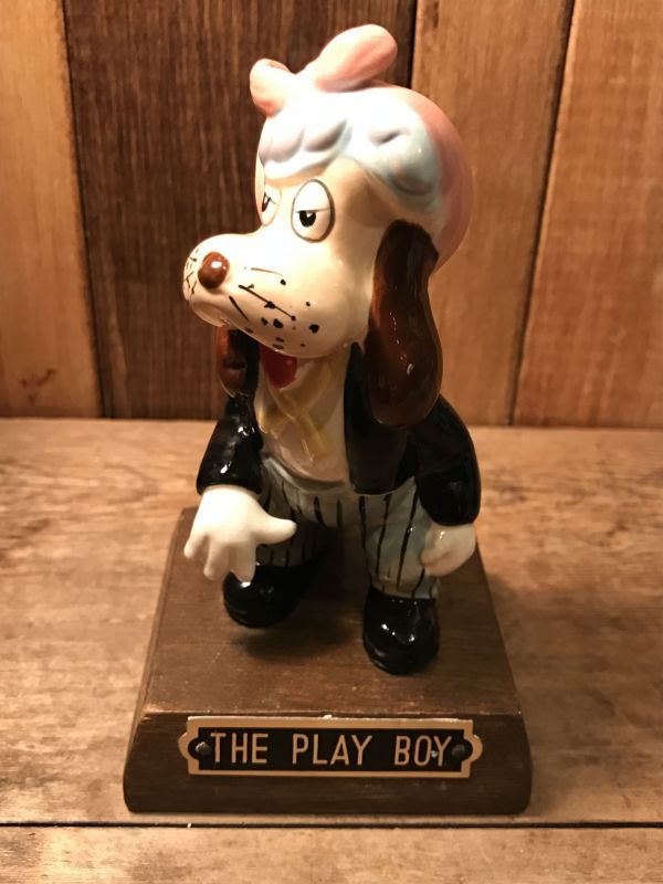 PLAY BOY Vintage Figurine ビンテージ プレイボーイ 台付き