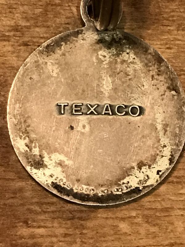 Texaco Listen Medal Keychain ビンテージ キーホルダー テキサコ メダル 30年代 ヴィンテージ vintage -  STIMPY(Vintage Collectible Toys）スティンピー(ビンテージ コレクタブル トイズ）