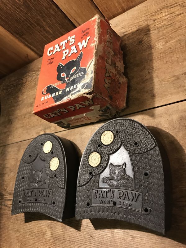 Cat's Paw Boots Sole ビンテージ キャッツポウ ブーツ ソール 靴底 アドバタイジング 企業物 50年代 ヴィンテージ  vintage - STIMPY(Vintage Collectible Toys）スティンピー(ビンテージ コレクタブル トイズ）