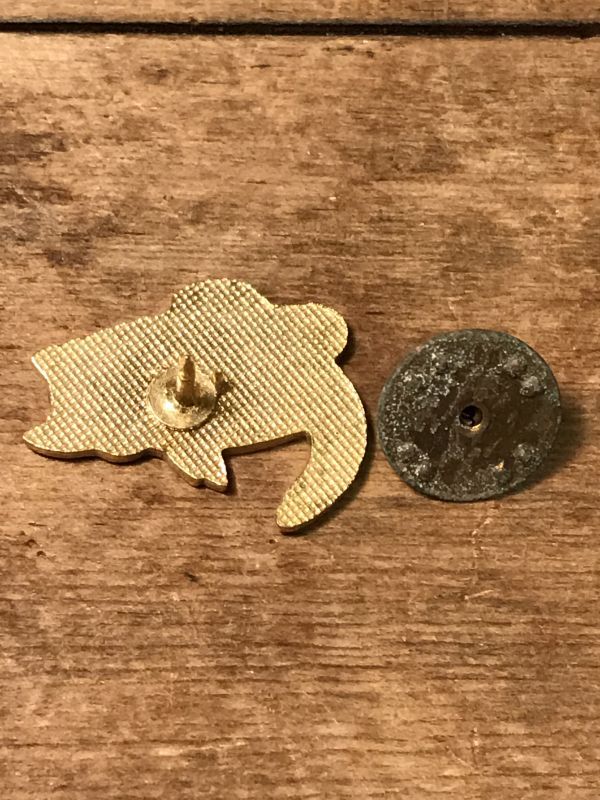 Black Bass Metal Pins ビンテージ ブラックバス ピンズ ピンバッジ 80