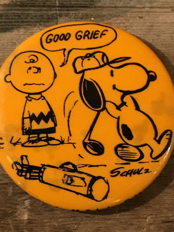 Snoopy Peanuts Can Badge スヌーピー ビンテージ チャーリーブラウン 缶バッジ 60年代 ピーナッツ ヴィンテージ Vintage Stimpy Vintage Collectible Toys スティンピー ビンテージ コレクタブル トイズ