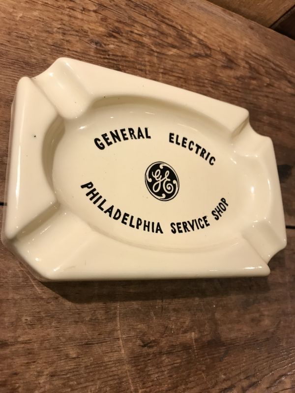 General Electric Service Shop Ashtray ゼネラルエレクトリック