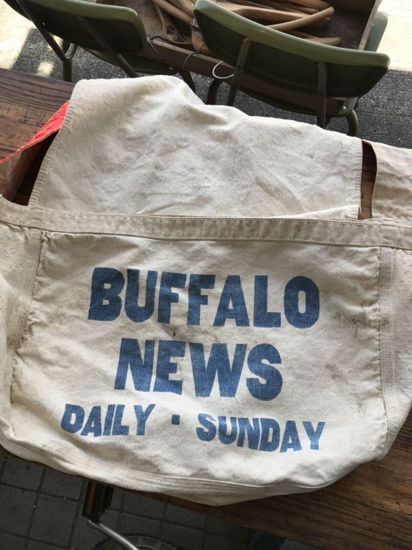 Buffalo News Newspaper Bag ニュースペーパーバッグ 50年代