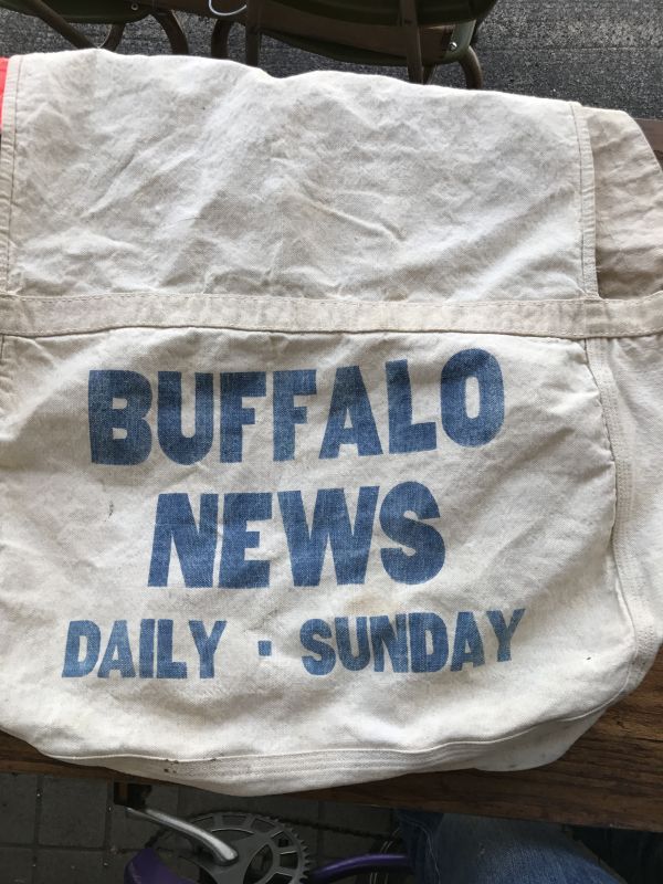 Buffalo News Newspaper Bag ニュースペーパーバッグ 50年代