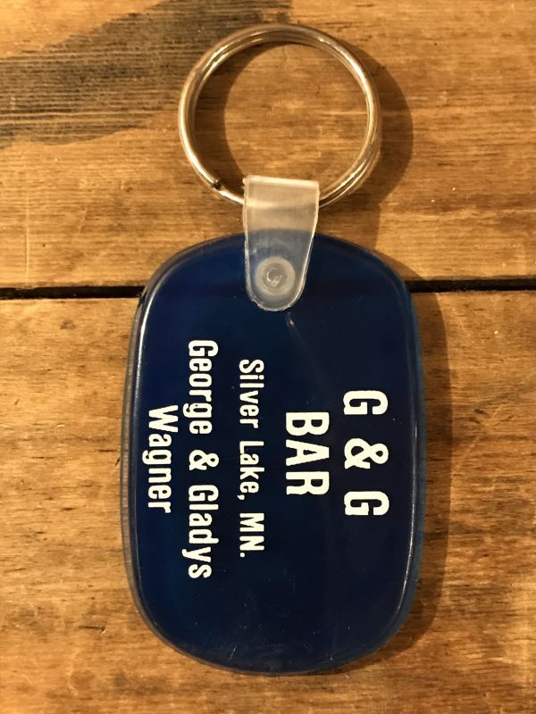 Advertising Rubber Keychain キーホルダー 80年代 企業