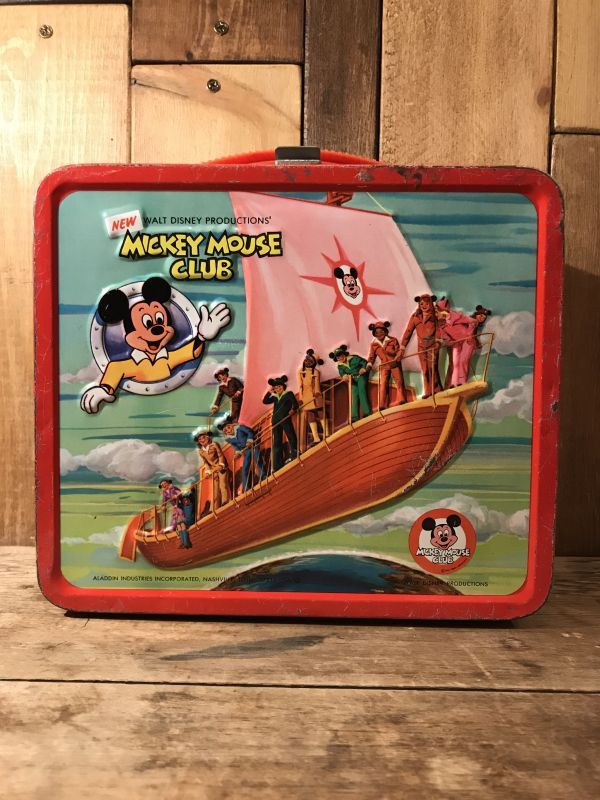 Disney Mickey Mouse Club Lunch Box Set ミッキーマウスクラブ ランチ