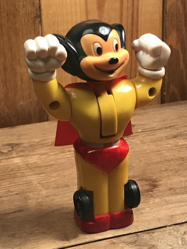Mighty Mouse Plastic Robot Toy マイティマウス ビンテージ ロボット 