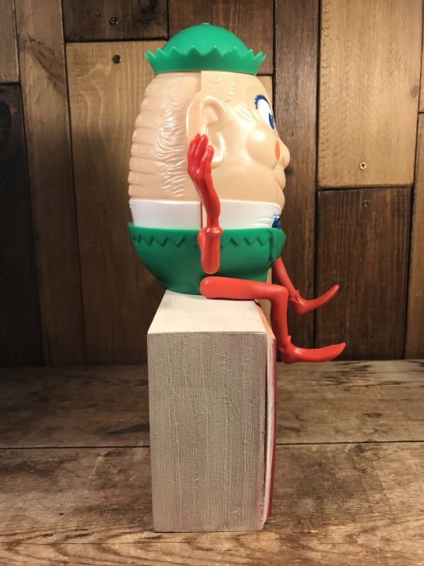 Humpty Dumpty Egg Hard Plastic Toy ハンプティダンプティ ビンテージ