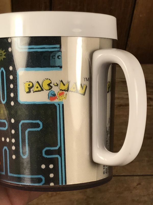 Pac Man 3-D Lenticular Thermo Mug パックマン ビンテージ サーモ