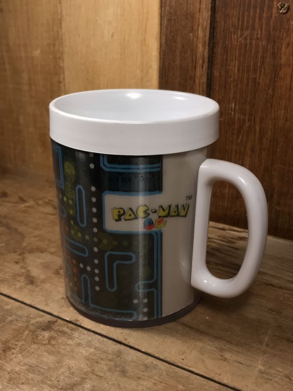 Pac Man 3-D Lenticular Thermo Mug パックマン ビンテージ サーモ