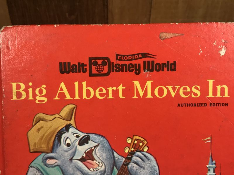 Walt Disney World Big Albert Moves In Book カントリーベア 
