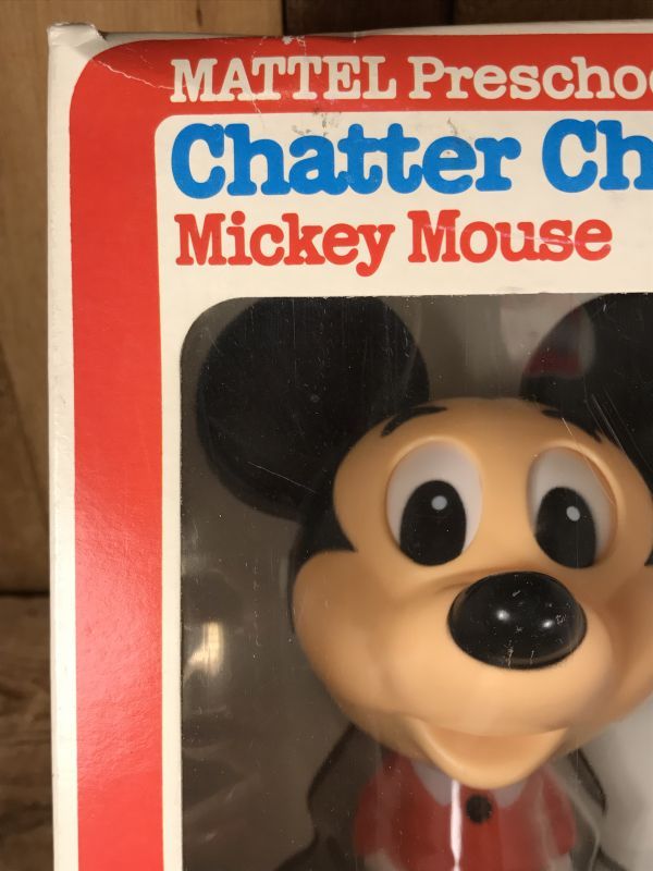 Mattel Talking “Mickey Mouse” Chatter Chums with Box ミッキー 