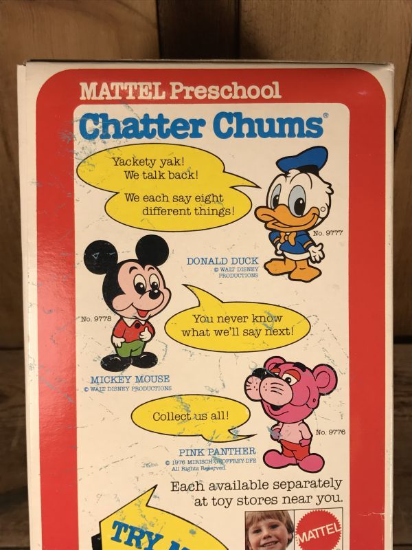 Mattel Talking “Mickey Mouse” Chatter Chums with Box ミッキー