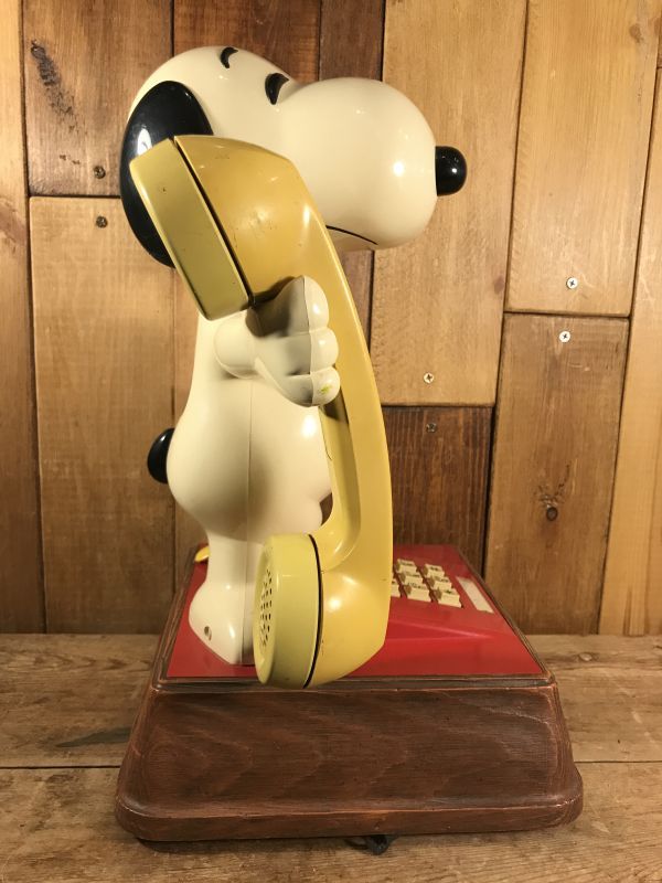 お値段 ✨かなりレア‼️✨スヌーピー SNOOPY 電話機 ヴィンテージ 60