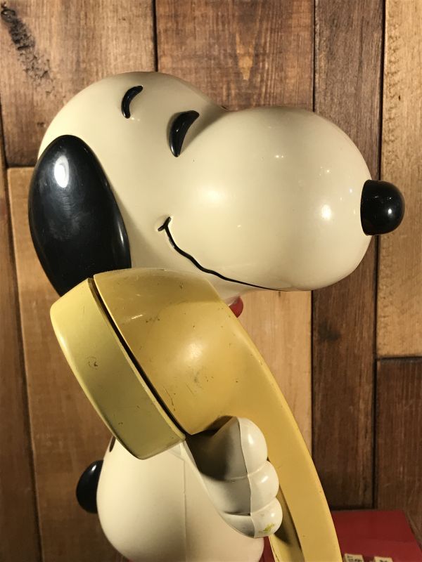 Peanuts Snoopy Plastic Telephone Set スヌーピー ビンテージ 電話機