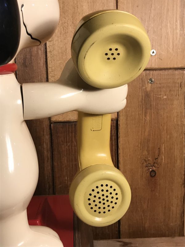 Peanuts Snoopy Plastic Telephone Set スヌーピー ビンテージ 電話機