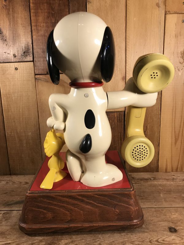 Peanuts Snoopy Plastic Telephone Set スヌーピー ビンテージ 電話機