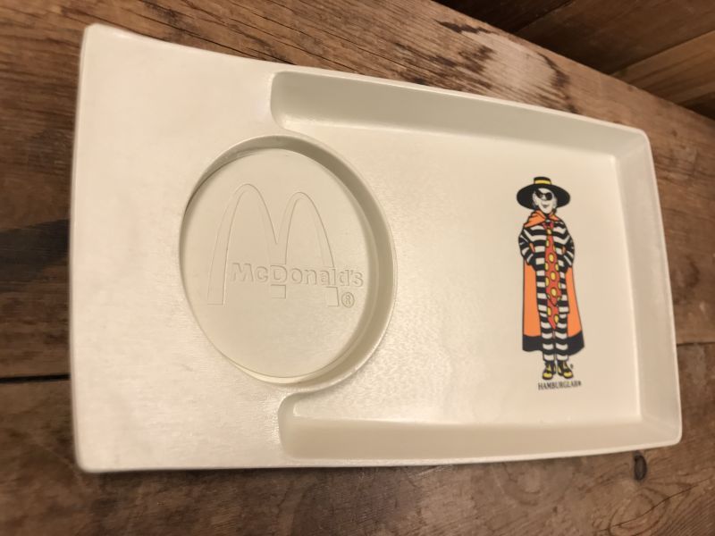 McDonald's “Hamburglar” Plastic Tray マクドナルド ビンテージ