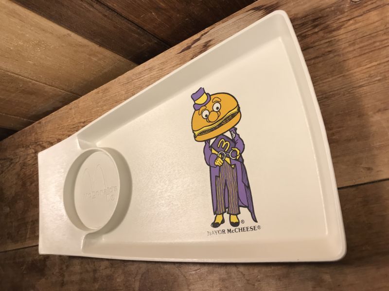 McDonald's “Mayer McCheese” Plastic Tray マクドナルド ビンテージ