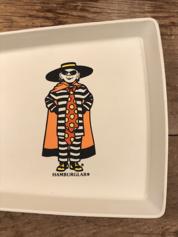 McDonald's “Hamburglar” Plastic Tray マクドナルド ビンテージ 