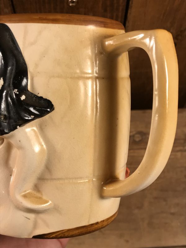 Let Them Swing Nude Boob Nodder Ceramic Mug ヌード ビンテージ マグカップ おっぱい 陶器 60年代 Stimpy Vintage Collectible Toys スティンピー ビンテージ コレクタブル トイズ