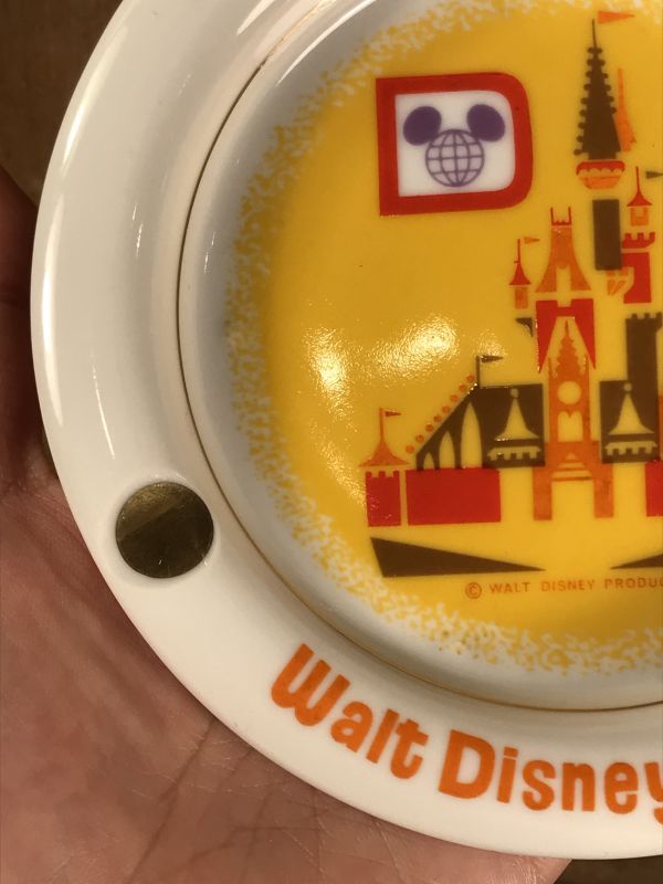 Walt Disney World Ceramic Ashtray ディズニーワールド ビンテージ