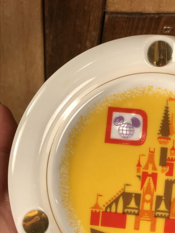 Walt Disney World Ceramic Ashtray ディズニーワールド ビンテージ