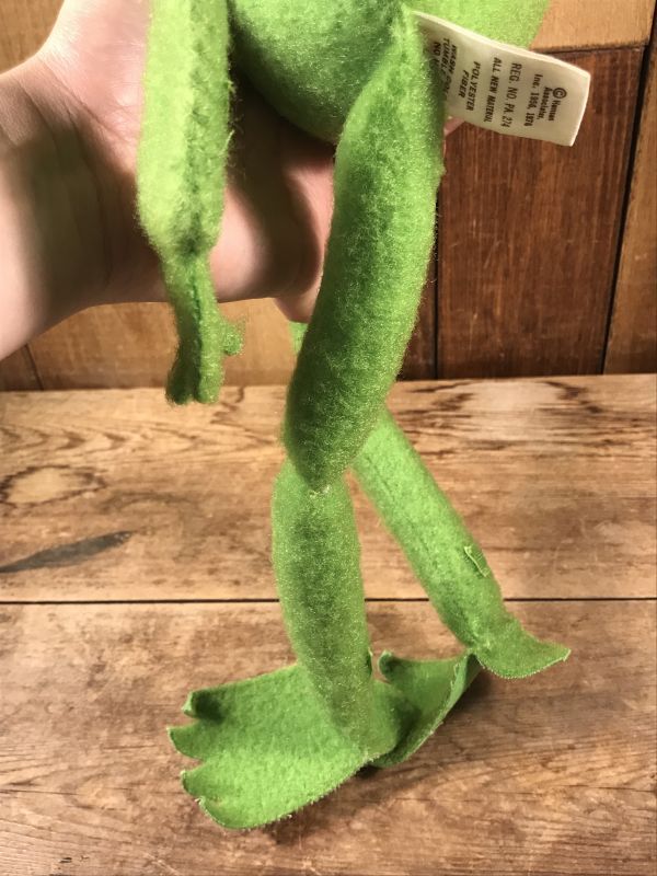 Fisher Price Kermit The Frog Plush Doll カーミット ビンテージ