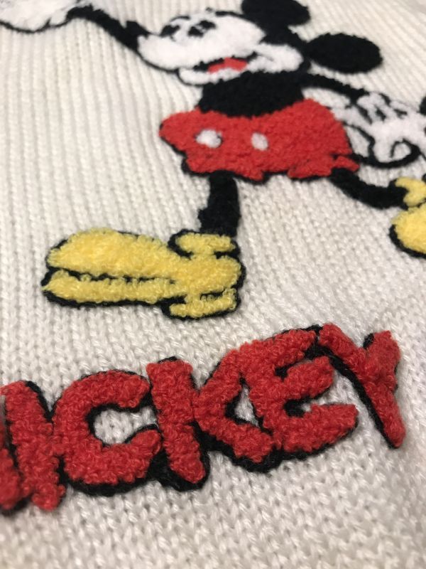 Disney Character Fashions Mickey Mouse Knit Sweater ミッキーマウス