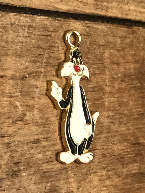 Looney Tunes Sylvester Cat Metal Charm シルベスターキャット