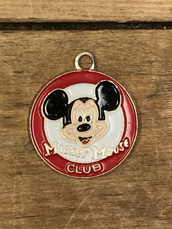 Disney Mickey Mouse Club Metal Charm ミッキーマウスクラブ 