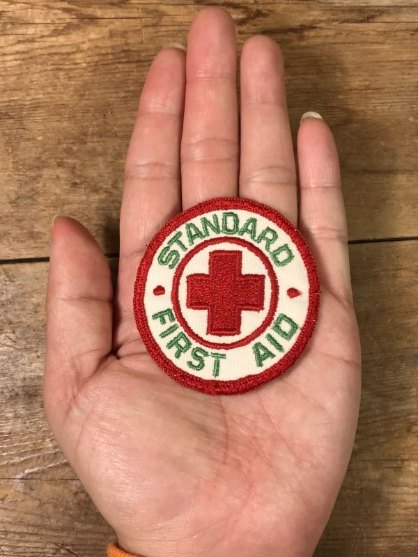 Standard First Aid Patch ファーストエイド ビンテージ ワッペン