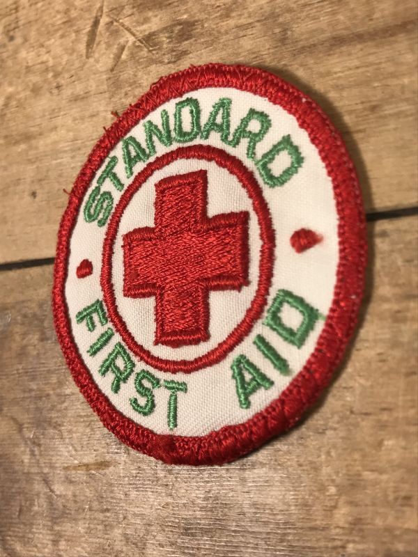 Standard First Aid Patch ファーストエイド ビンテージ ワッペン