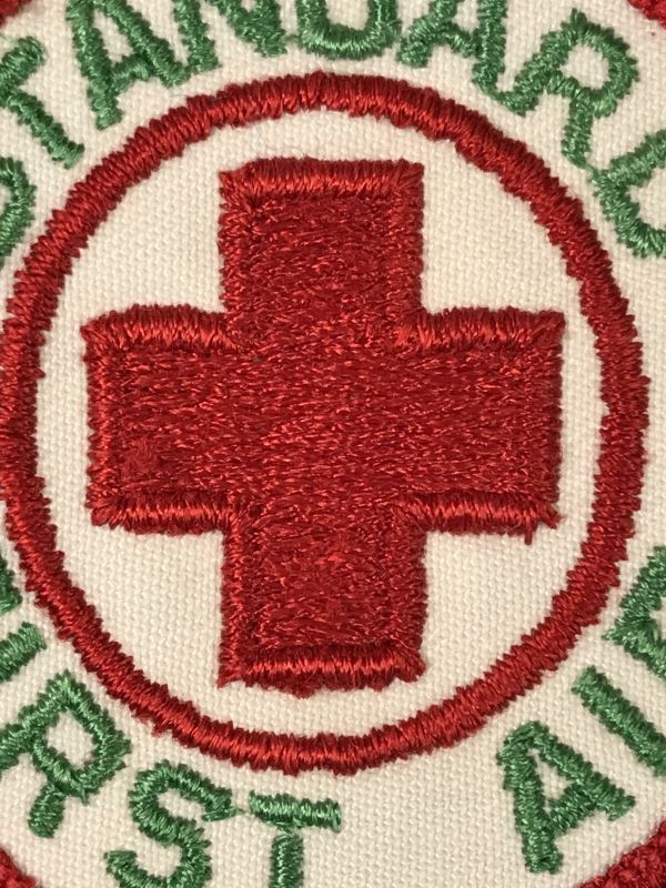 Standard First Aid Patch ファーストエイド ビンテージ ワッペン