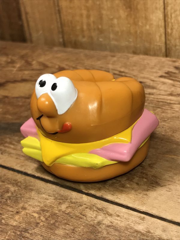 Burger King Lickety Splits Rolling Racers “Croissant” Meal Toy