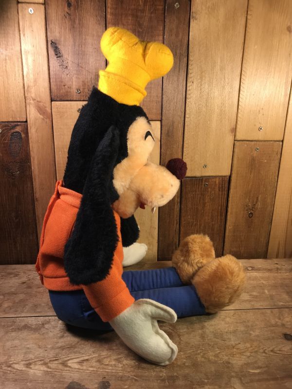 Walt Disney Goofy Plush Doll グーフィー ビンテージ ぬいぐるみ ...