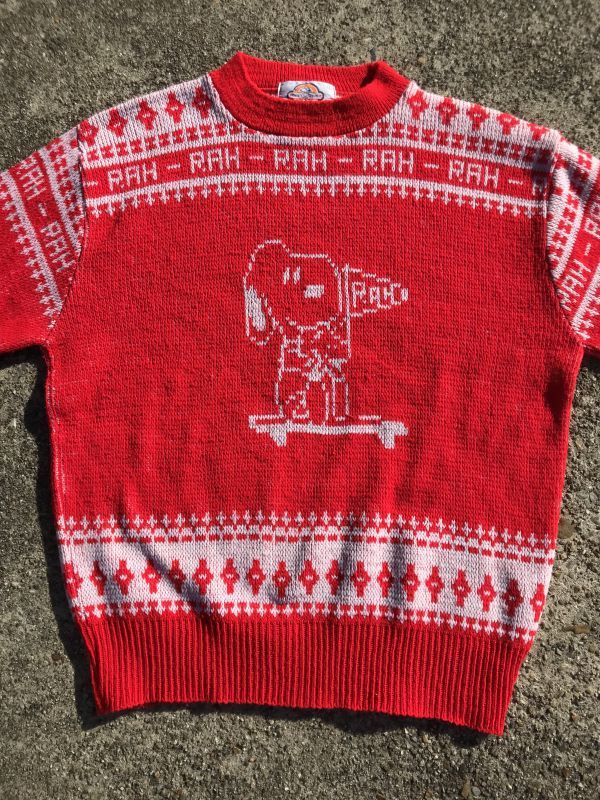 Arrow Peanuts Snoopy Knit Sweater スヌーピー ビンテージ セーター