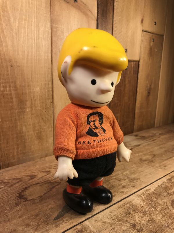 Peanuts Snoopy “Schroeder” Pocket Doll Figure シュローダー ビンテージ ポケットドール ピーナッツ  60年代 - STIMPY(Vintage Collectible Toys）スティンピー(ビンテージ コレクタブル トイズ）
