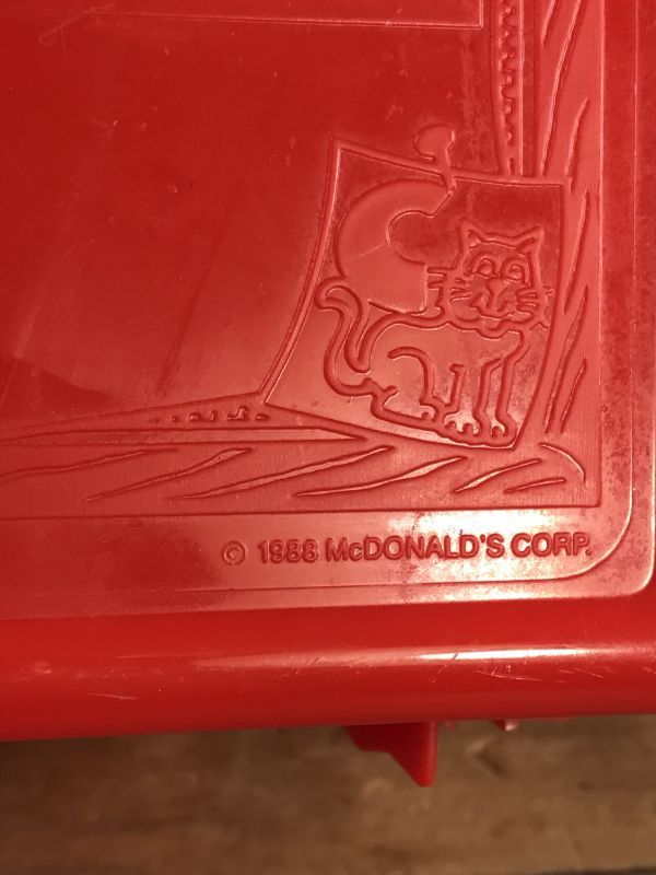 McDonald's Plastic Lunch Box マクドナルド ビンテージ ランチ