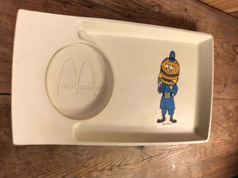 McDonald's “Officer Big Mac” Plastic Tray マクドナルド ビンテージ