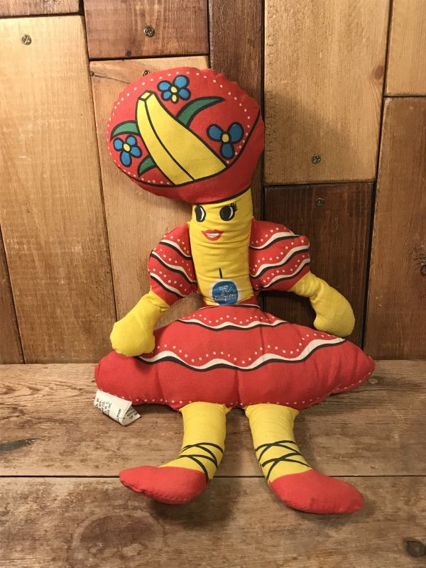 Chiquita Banana Pillow Doll チキータバナナ ビンテージ ピロードール クロスドール アドバタイジング 70年代 Stimpy Vintage Collectible Toys スティンピー ビンテージ コレクタブル トイズ