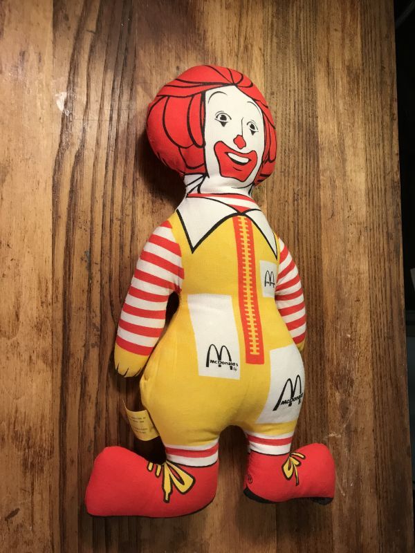 McDonald's Ronald Pillow Doll ロナルド ビンテージ ピロードール