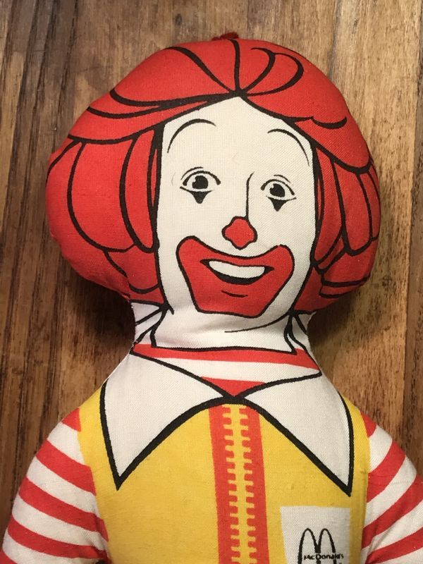 McDonald's Ronald Pillow Doll ロナルド ビンテージ ピロードール