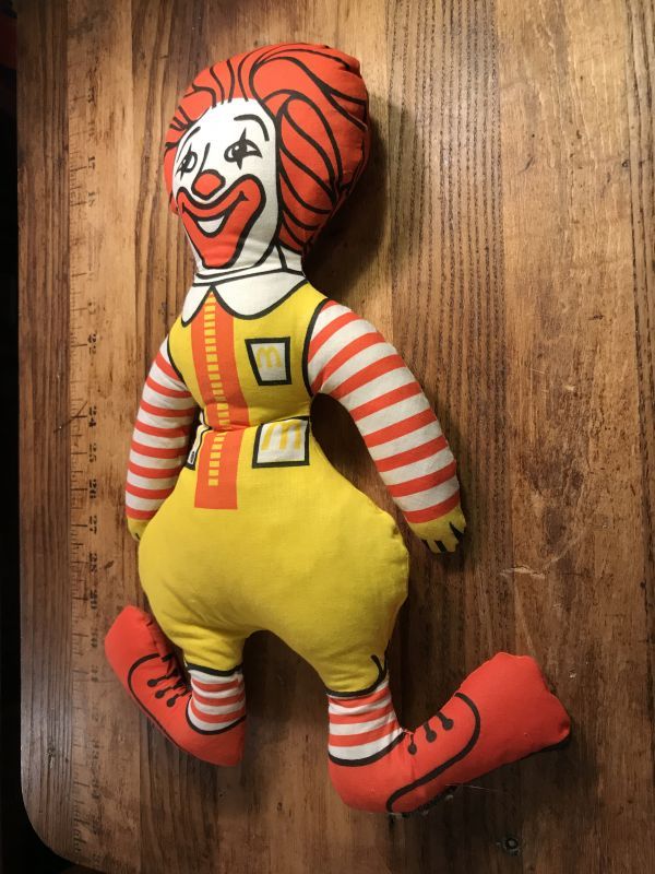 McDonald's Ronald Pillow Doll ロナルド ビンテージ ピロードール