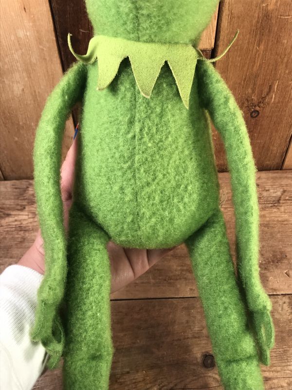 Fisher Price Kermit The Frog Plush Doll カーミット ビンテージ