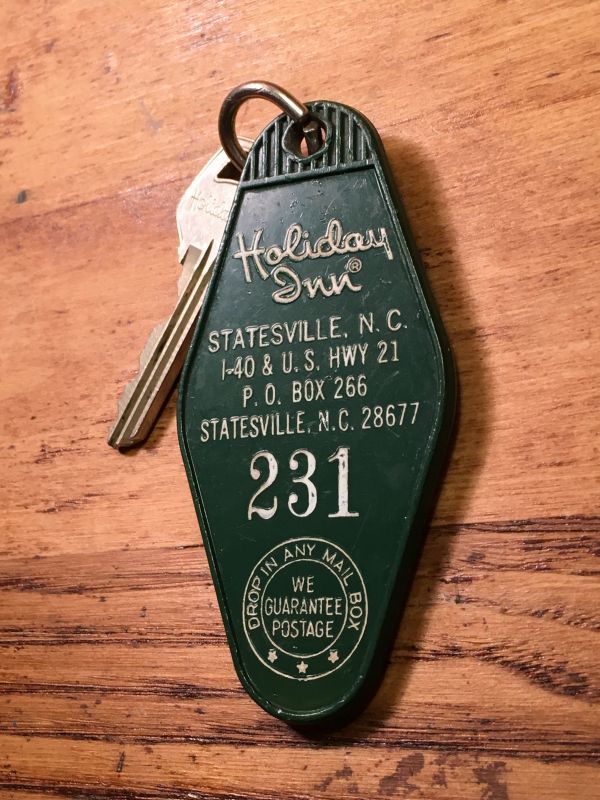 Holiday inn Vintage Motel Key”231” ホリデイイン モーテルキー 鍵 
