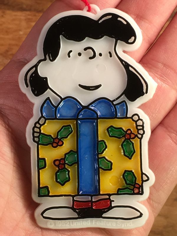 Snoopy Peanuts Lucy Christmas Ornament スヌーピー ピーナッツ ルーシー ビンテージ オーナメント クリスマス 70 80年代 Stimpy Vintage Collectible Toys スティンピー ビンテージ コレクタブル トイズ
