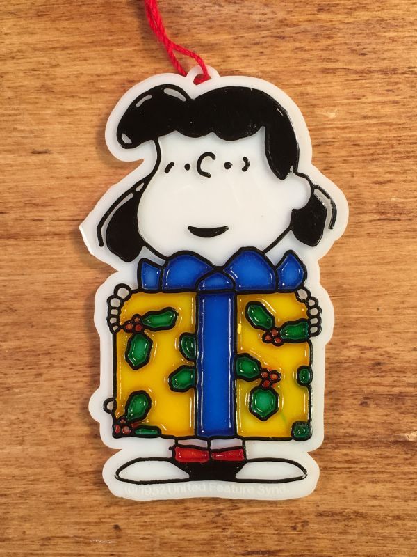 Snoopy Peanuts Lucy Christmas Ornament スヌーピー ピーナッツ ルーシー ビンテージ オーナメント クリスマス 70 80年代 Stimpy Vintage Collectible Toys スティンピー ビンテージ コレクタブル トイズ